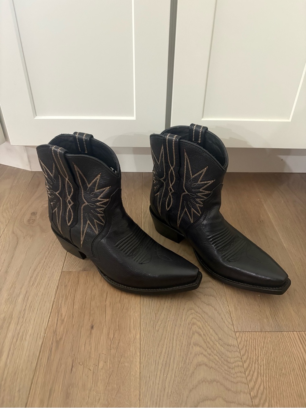Tecovas The Lynn Midnight black Western Boots Black US 6.5